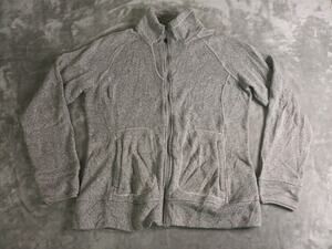 The North Face Full Zip Up Sweater Womens Medium Gray